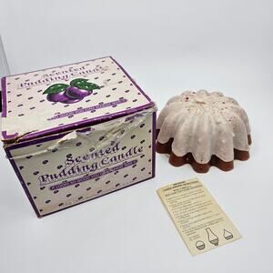 Lenox Inc. Carolina Scented Pudding Candle Soap Original Box Oshkosh Wisconsin